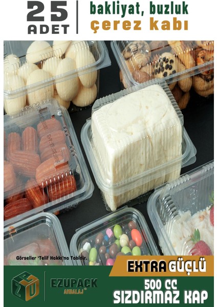 Sızdırmaz Saklama Kabı, Buzdolabı, Dondurucu Düzenleyici Organizer Erzak Çerez Peynir Kabı Kullan At