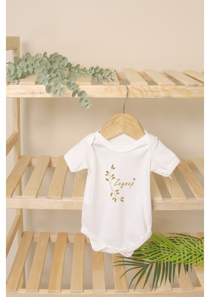 Kız Erkek Bebek %100 Pamuk Isime Özel Organik Baskılı Hastane Çıkışı Isimli Fırca Hediye Set STL7032 indirimleri