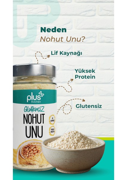 Glutensiz Nohut Unu 300 gr fiyatları