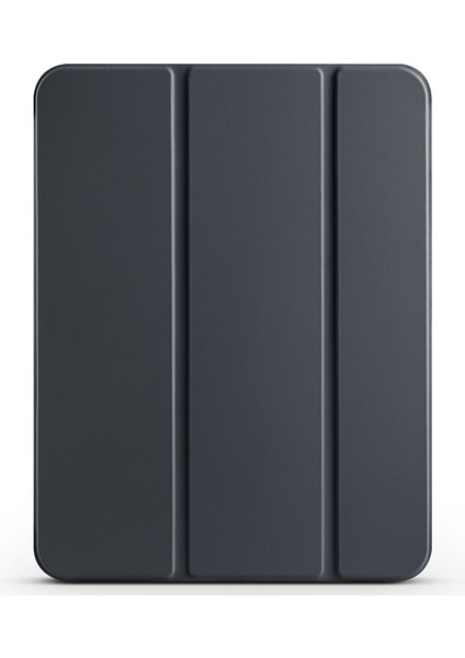 iPad 11.nesil 2025 Tlzn Smart Cover Kalem Bölmeli Standlı 1-1 Kılıf - Siyah