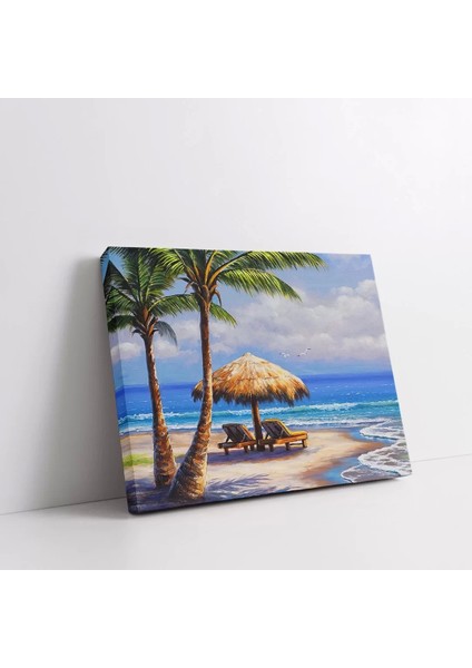 Tropik Sığınak Kanvas Tablo fiyatları