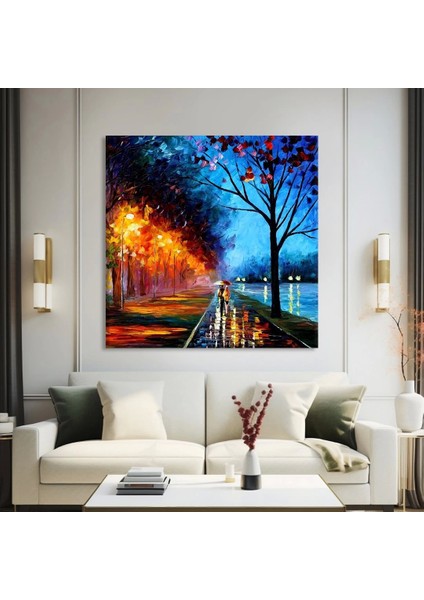 Geceye Yolculuk Kanvas Tablo