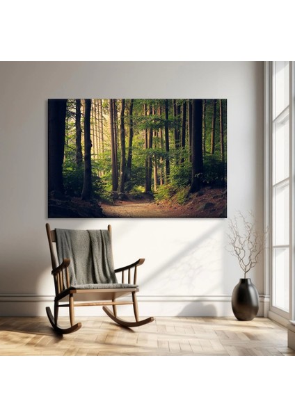 Sessiz Orman Kanvas Tablo