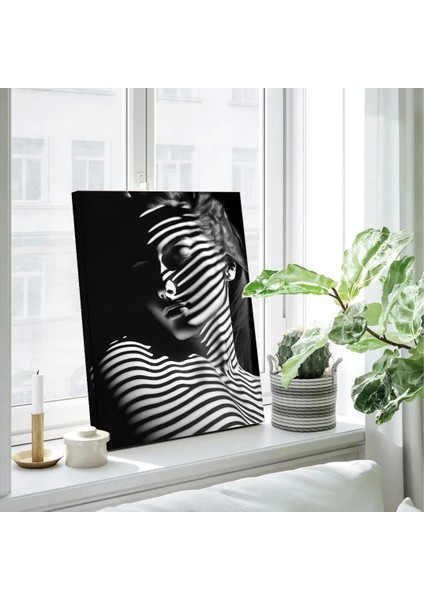 Zebra Dokusu Kanvas Tablo modelleri