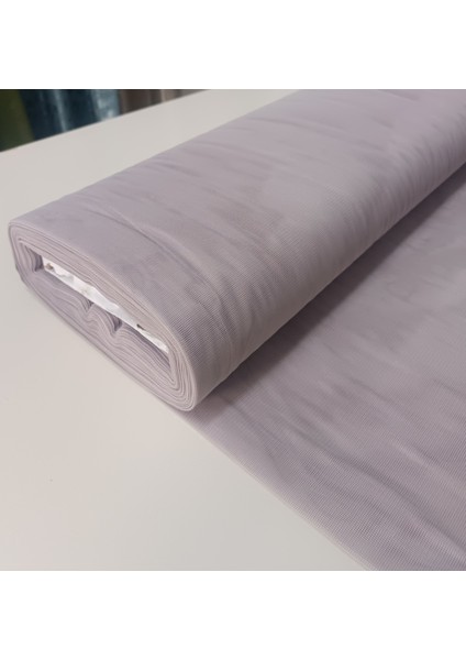 Çocuk Odası Dökümlü Düz Tül Perde - Mor - Pileli Dikim 1x2,5 Pile -MR100