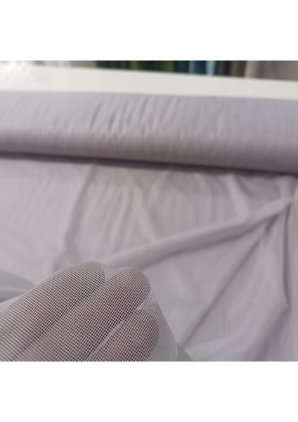 Çocuk Odası Dökümlü Düz Tül Perde - Mor - Pileli Dikim 1x2,5 Pile -MR100