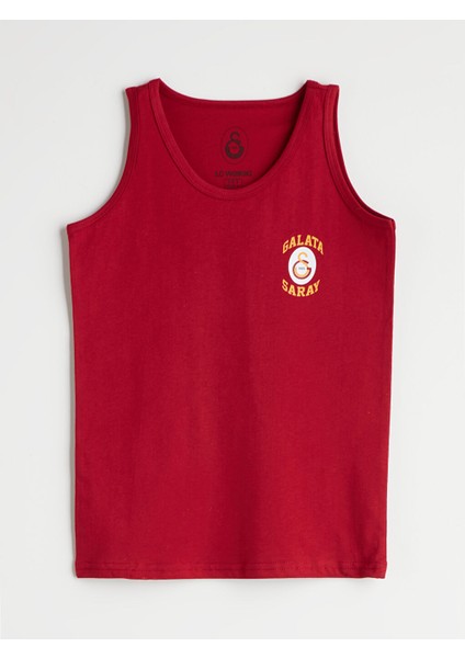 Yeni Sezon Bisiklet Yaka Galatasaray Baskili Erkek Cocuk Atlet 2'li - S5G153Z4 fırsatları