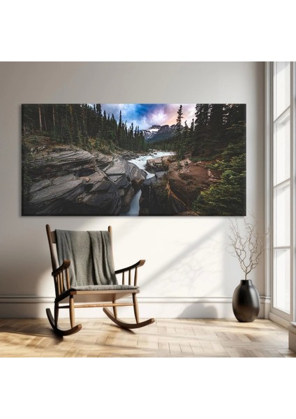 Vahşi Doğa Yolu Kanvas Tablo