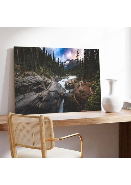 Vahşi Doğa Yolu Kanvas Tablo modelleri