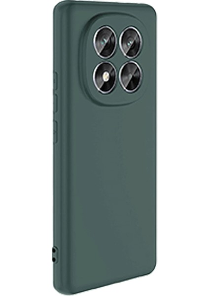 Xiaomi Redmi Note 14 Pro 5g Kılıf Nano Içi Kadife Silikon - Koyu Yeşil Gnzrz