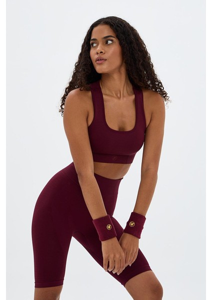 Sakura Çift Kat Spor Bra Bordo fırsatları