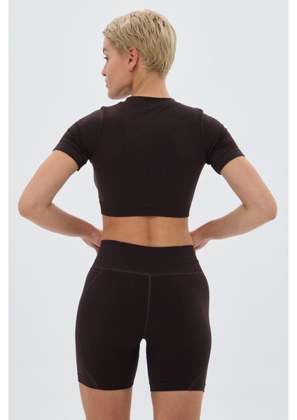 Kumo Kısa Crop Top Kahve fiyatları