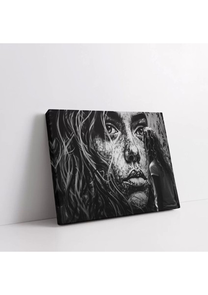 Portre Derinlikleri Kanvas Tablo fiyatları