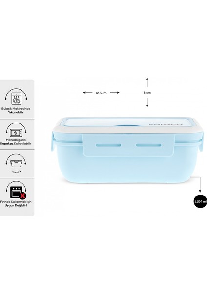 Ferby Sızdırmaz Termos ve Fusca Lunch Box Mavi fırsatları