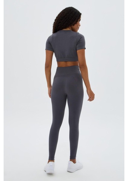 Kumo Kısa Crop Top Gri modelleri