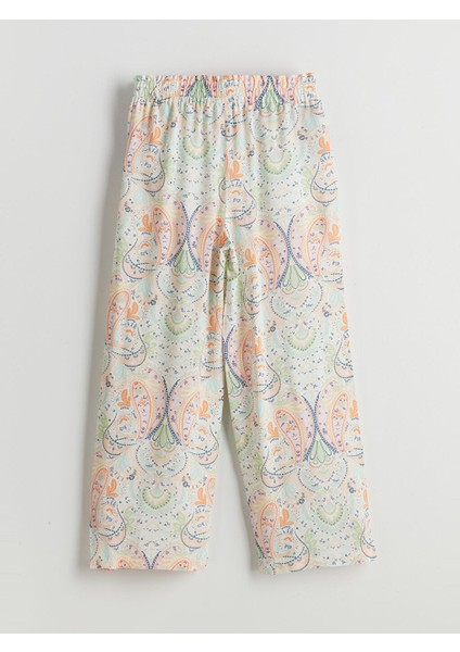 Yeni Sezon Beli Lastikli Kiz Cocuk Pantolon - S5ET87Z4