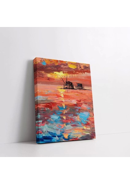 Sonbahar Yolu Kanvas Tablo fiyatları