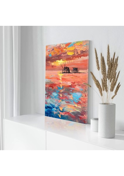 Sonbahar Yolu Kanvas Tablo modelleri