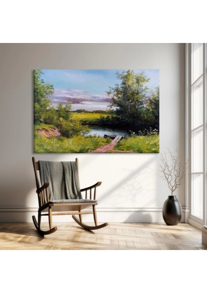 Pastoral Güzellik Kanvas Tablo