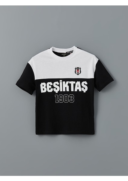 Yeni Sezon Bisiklet Yaka Besiktas Baskili Erkek Cocuk Tisort 2'li - S59857Z1 fiyatları