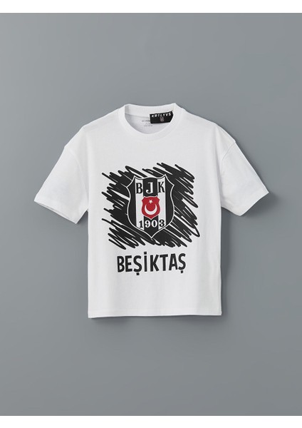Yeni Sezon Bisiklet Yaka Besiktas Baskili Erkek Cocuk Tisort 2'li - S59857Z1 modelleri
