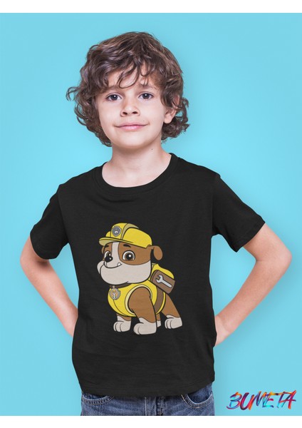 Güçlü Patiler Rubble Paw Patrol Çocuk Tişört T-Shirt fiyatları