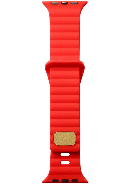 Watch Ultra 49MM Uyumlu Krd-73 Uyumlu Kordon Tlzn - Kırmızı