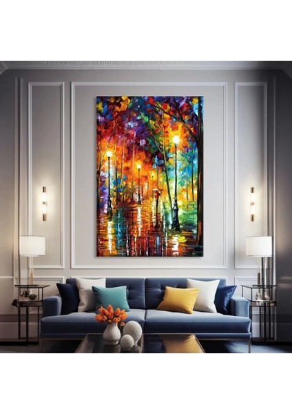 Geometrik Hayal Kanvas Tablo