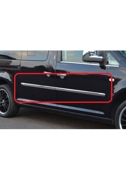 Vw Caddy 2003-2014 Model Arası Krom Yan Kapı Çıtası 4 Parça Paslanmaz Çelik fiyatları