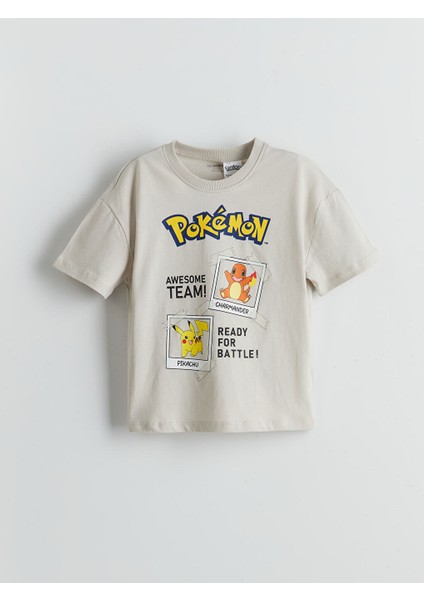 Yeni Sezon Bisiklet Yaka Pokemon Baskili Erkek Cocuk Tisort - S5JQ78Z1 modelleri