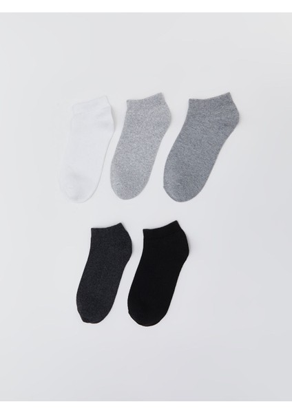 Yeni Sezon Basic Erkek Cocuk Patik Corap 5'li - S59984Z4