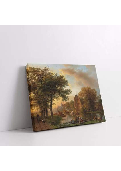 Kırsal Sessizlik Kanvas Tablo fiyatları