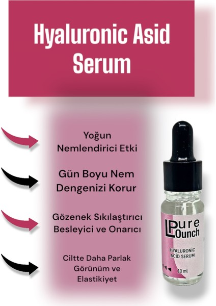 Yoğun Nemlendirici Etkili Hyaluronik Asit Serum 30 ml indirimleri