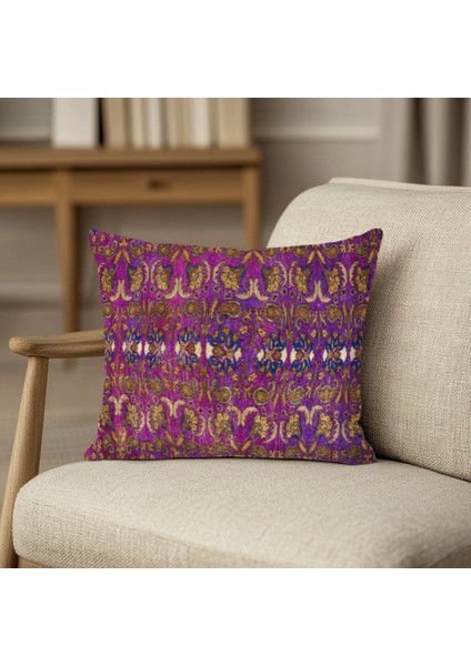 Kilim Desenli Pamuklu Kırlent Kılıfı – Otantik ve Şık Tasarım