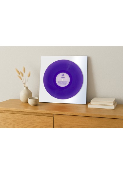 Ev Duvar Dekorasyonu Plak - Ombre Koleksiyonu Mor Renk fiyatları