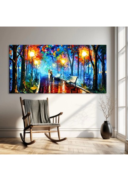 Gece Yürüyüşü Kanvas Tablo