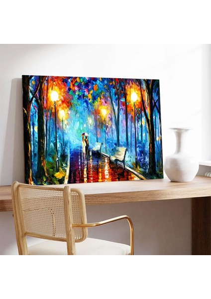 Gece Yürüyüşü Kanvas Tablo modelleri