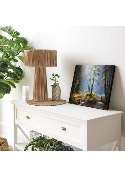 Işığın Ormanı Kanvas Tablo modelleri