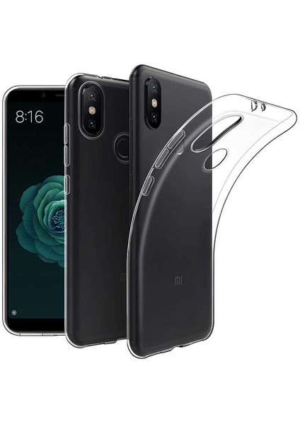 Xiaomi Mi 8 Se Kılıf Tlzn Süper Silikon Kapak-Renksiz