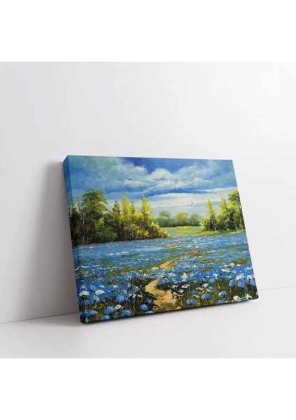 Göletin Sakinliği Kanvas Tablo fiyatları