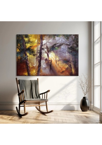 Soyut Doğa Harikası Kanvas Tablo