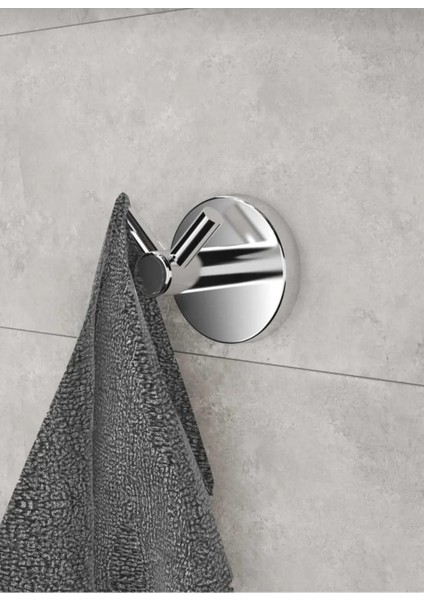 Dolce Ikili Bornoz Askılık + Kapaksız Tuvalet Kağıtlık + Yuvarlak Havluluk Banyo Seti modelleri