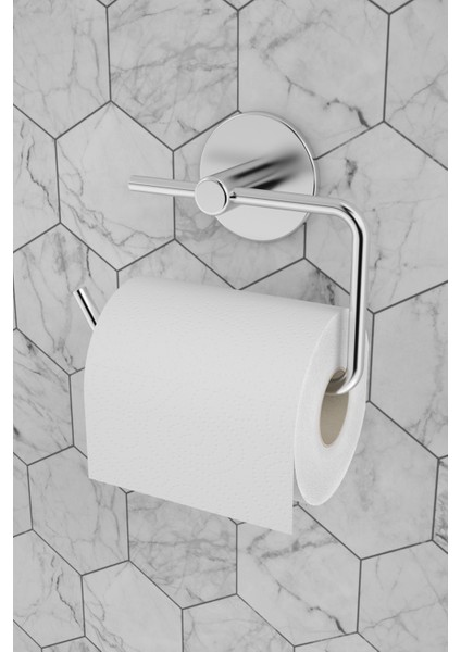 Dolce Ikili Bornoz Askılık + Kapaksız Tuvalet Kağıtlık + Yuvarlak Havluluk Banyo Seti fırsatları