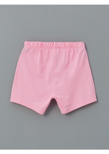 Yeni Sezon Bisiklet Yaka Kiz Cocuk Sortlu Pijama Takimi - S5CD83Z1