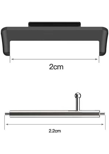 Huawei Watch Fit 2 Metal Kordon Dönüştürücü Tlzn - Gümüş fırsatları