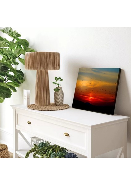 Gün Batımı Uçuşu Kanvas Tablo modelleri