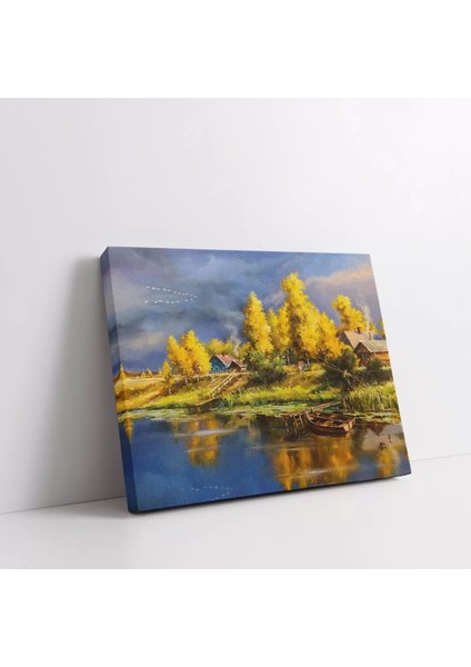 Altın Saat Kanvas Tablo fiyatları