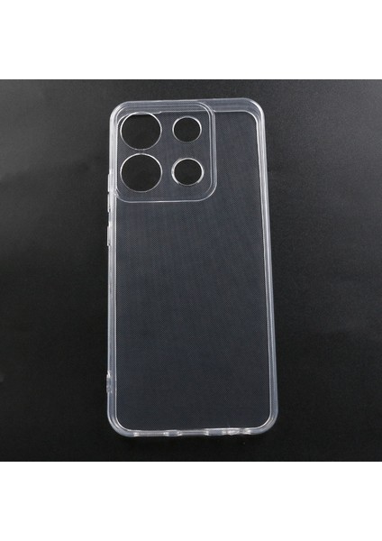 Tecno Spark Go 2023 Kılıf Tlzn Süper Silikon Kapak-Renksiz fiyatları