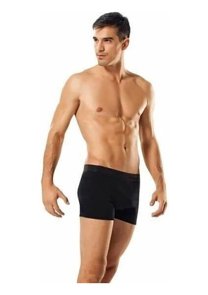 0114 Erkek Licralı Penye Boxer