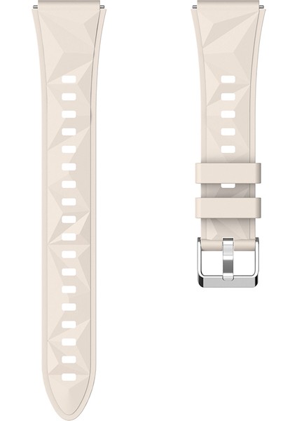 Huawei Watch Gt5 Pro 42MM Uyumlu Tlzn KRD-129 Silikon Kordon Strap Kayış-Starlight indirimleri